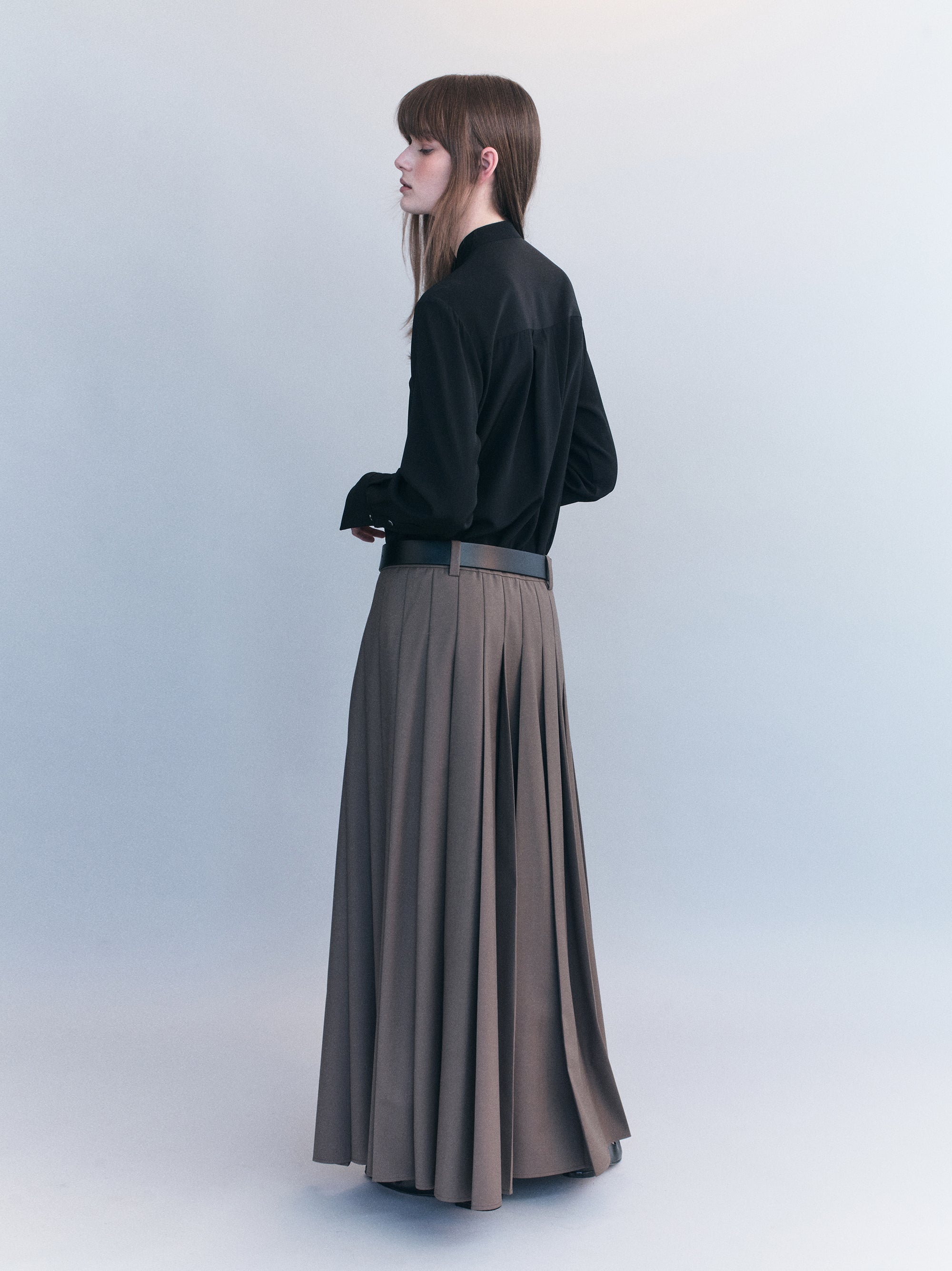 Albany jersey maxi skirt - highland green online