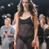 Ondine Panelled Silk Gown