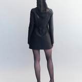 Blythe Silk Dupion Mini Dress