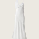 Xenia Silk Scarf Gown