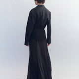Matija Silk Panelled Skirt