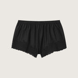 Thea Silk Cotton Lace Shorts