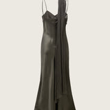 Xenia Silk Scarf Gown