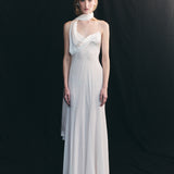 Preorder - Ophelia Scarf Panelled Silk Gown