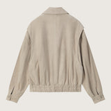 Hektor Lambskin Leather Bomber