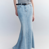 Elysia Denim Mermaid Skirt