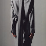 Agne Wool Tie Back Shirt