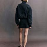 Alexei Denim Cargo Mini Skirt