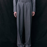 Ambrose Double Pleat Wool Trouser