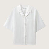 Andreas Unisex Silk Twill Bowling Shirt