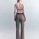 Celina Scuba Wool Tailored Pants