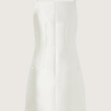 Blanche Silk Dupion Mini Dress