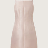 Blanche Silk Dupion Mini Dress
