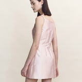 Blanche Silk Dupion Mini Dress