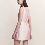 Blanche Silk Dupion Mini Dress