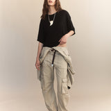 Preorder - Elis Supima Cotton Boxy Tuck Tee