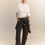 Preorder - Elis Supima Cotton Boxy Tuck Tee