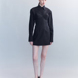 Preorder - Lisette Poplin Bullet Bra Mini Dress