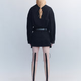 Gunther Cotton Drill Cargo Mini Dress