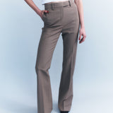 Celina Scuba Wool Tailored Pants