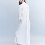 Claude Silk Crepe Tuxedo Dress