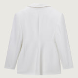 Milena Scuba Wool Blazer