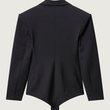 Eline Scuba Wool Blazer Playsuit