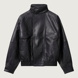 Axel Leather Bomber Jacket