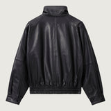 Axel Leather Bomber Jacket