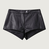 Luka Leather Mini Shorts