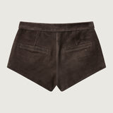 Lena Suede Mini Shorts