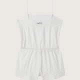 Clea Silk Cotton Lace Playsuit