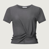 Supima Cotton Tuck Tee