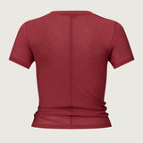 Supima Cotton Tuck Tee