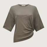 Elis Supima Cotton Boxy Tuck Tee