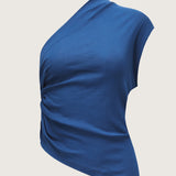 Eros Pima Cotton One Shoulder Top