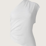 Eros Pima Cotton One Shoulder Top