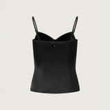 Margot Satin Bullet Bra Top