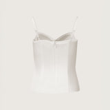 Margot Satin Bullet Bra Top