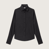 Manon High Neck Poplin Shirt