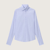 Manon High Neck Poplin Shirt