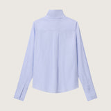 Manon High Neck Poplin Shirt