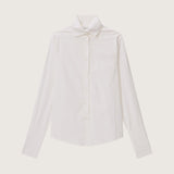 Manon High Neck Poplin Shirt