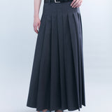 Heidi Pleated Kilt Maxi Skirt