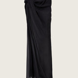 Florens Silk Georgette Knot Skirt