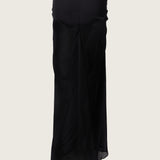 Florens Silk Georgette Knot Skirt