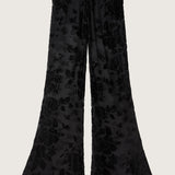 Eugene Silk Velvet Devore Pants