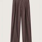 Ambrose Double Pleat Wool Trouser