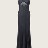 Ondine Panelled Silk Gown