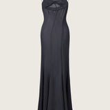 Ondine Panelled Silk Gown